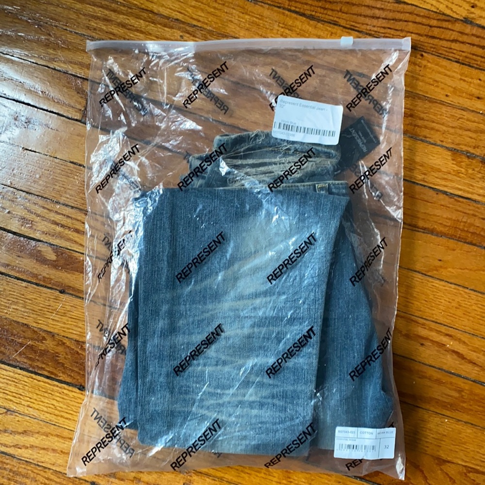 REPRESENT - ESSENTIAL DENIM - WORK BLUE SIZE 32
